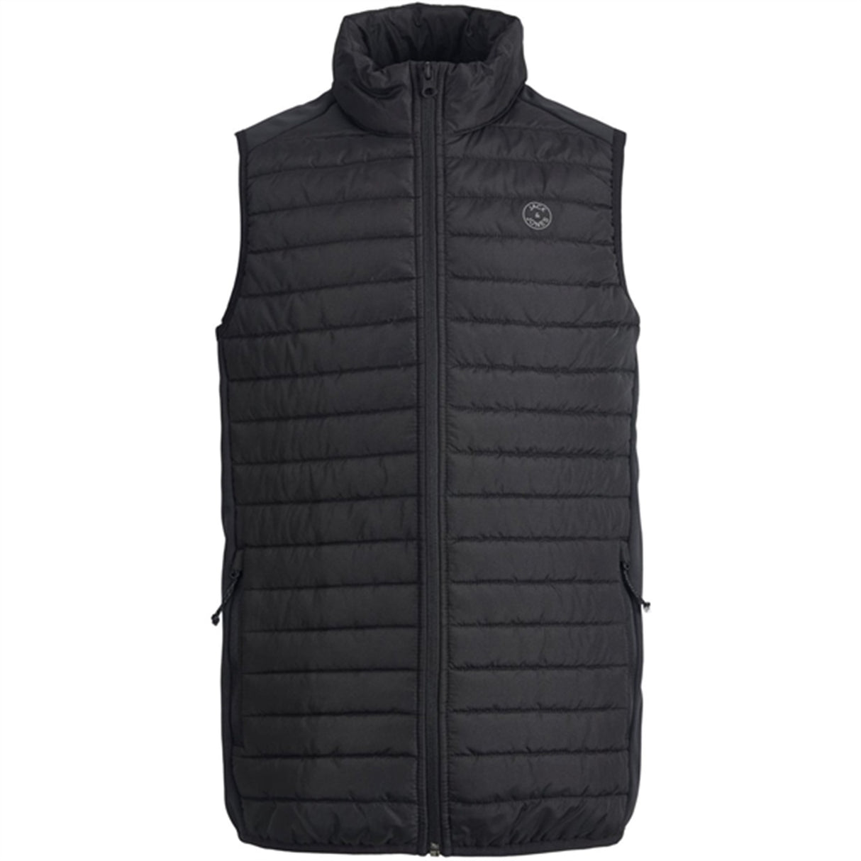 Jack & Jones Junior Black Multi Vattert Vest Noos