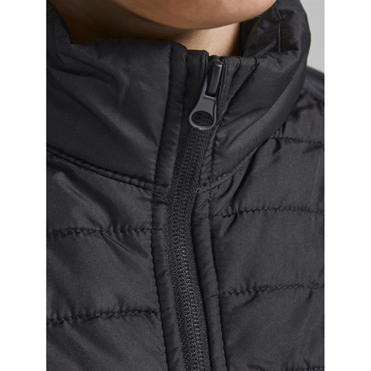 Jack & Jones Junior Black Multi Vattert Vest Noos