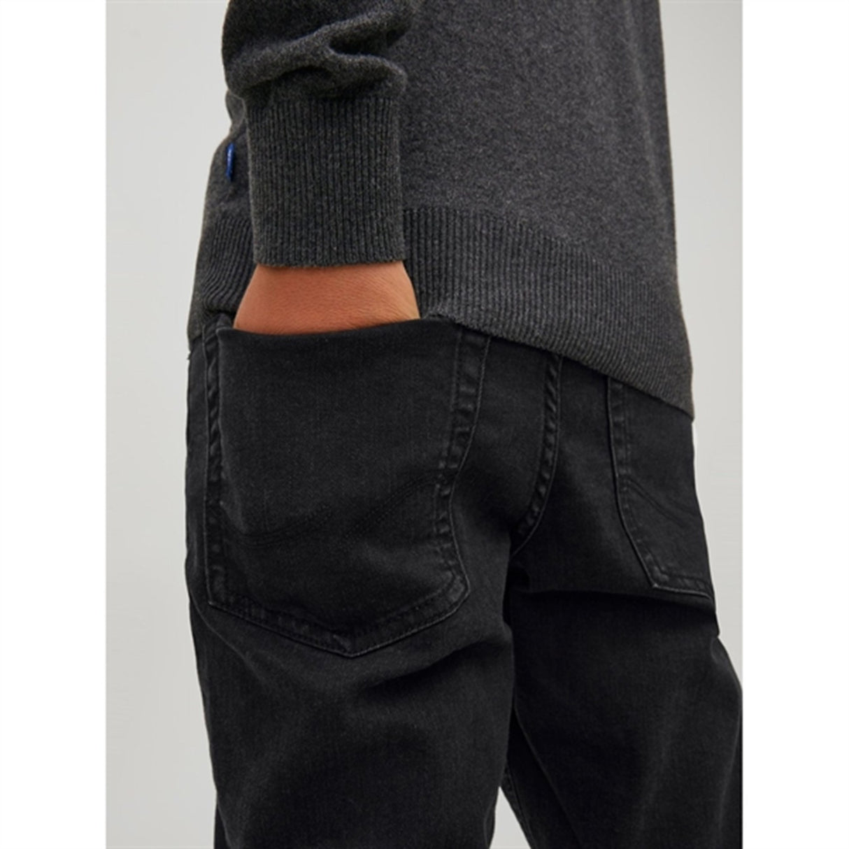 Jack & Jones Junior Black Denim Original Glenn Jeans 105 Noos