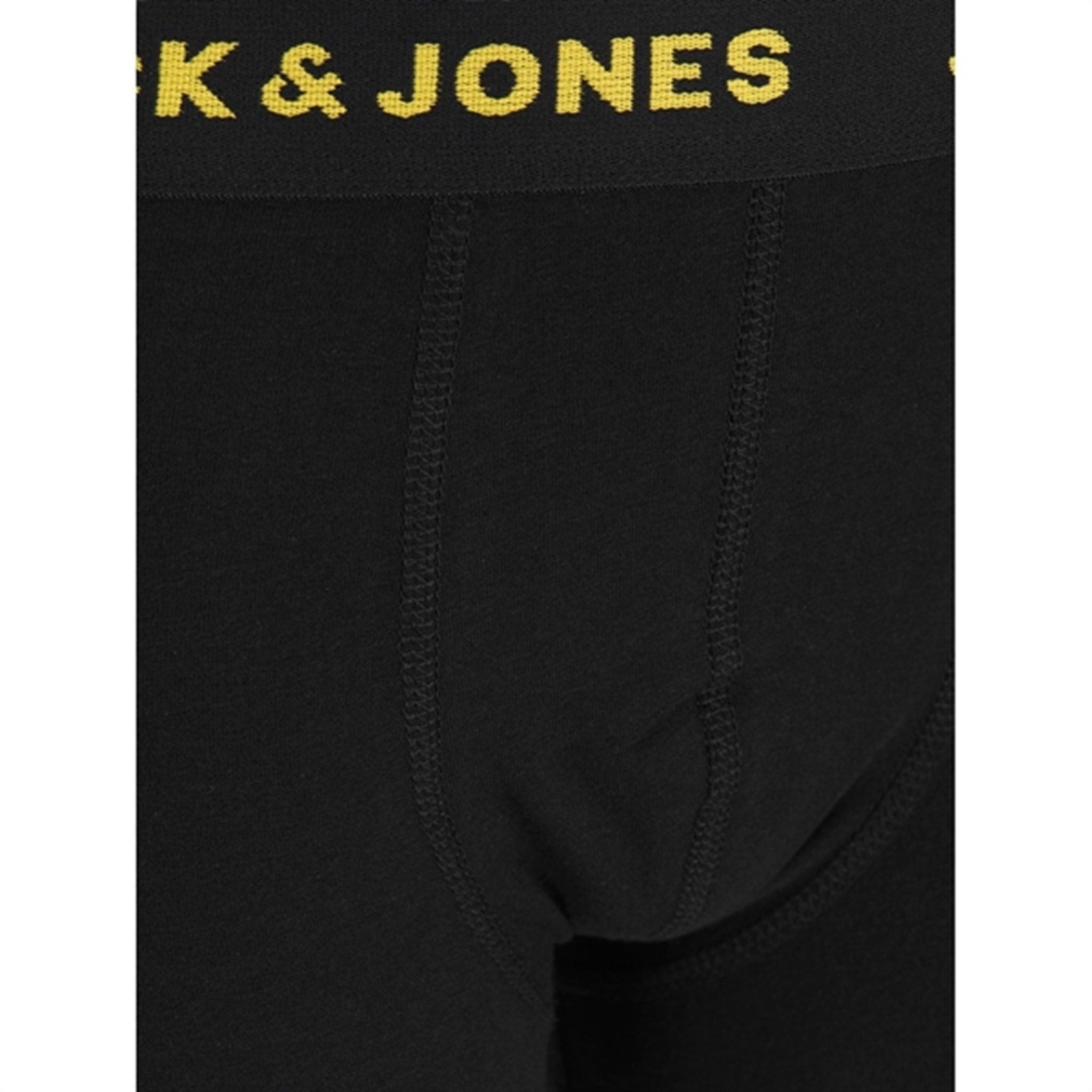 Jack & Jones Junior Black Basic Bokser shorts 7-pakning Noos 3