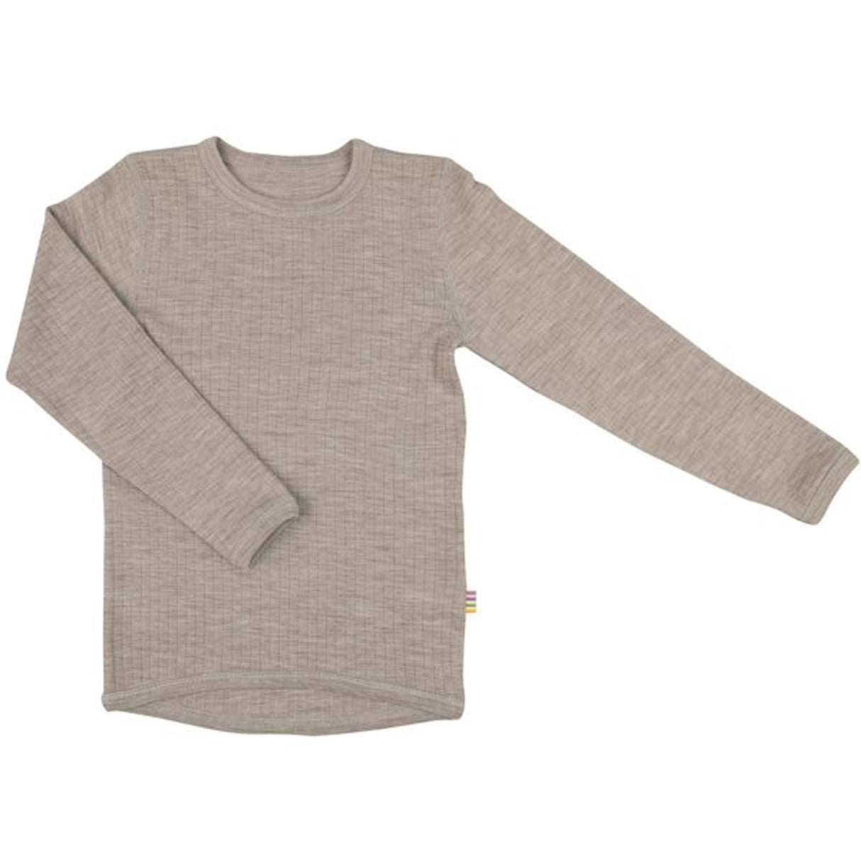 Joha Ull Rib Sesame Melange Bluse