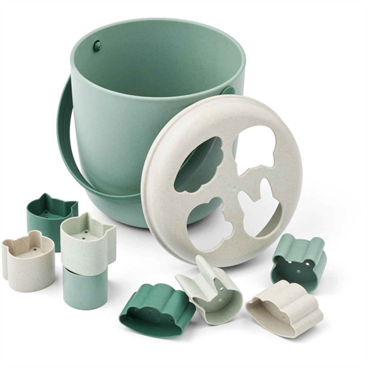 Liewood Jorn Strandbøtte Peppermint Multi Mix