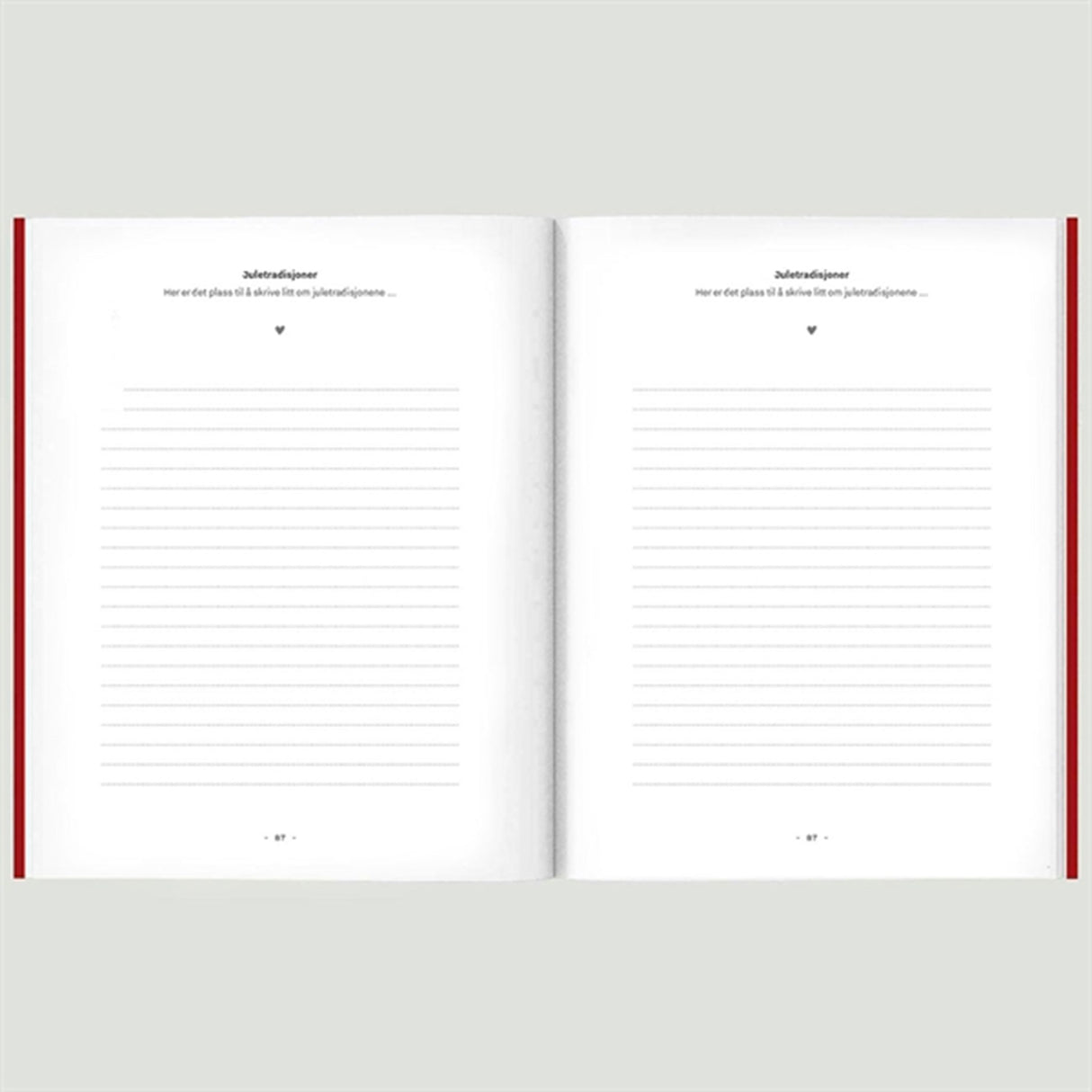 WITHWHITE Juleminner A5 Norsk