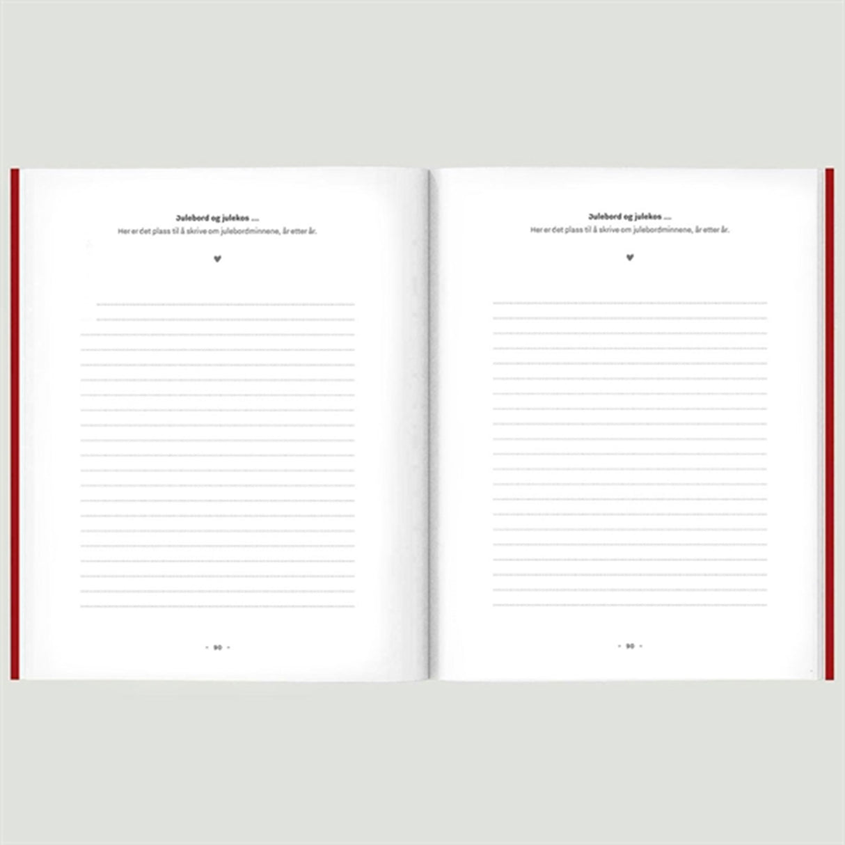 WITHWHITE Juleminner A5 Norsk