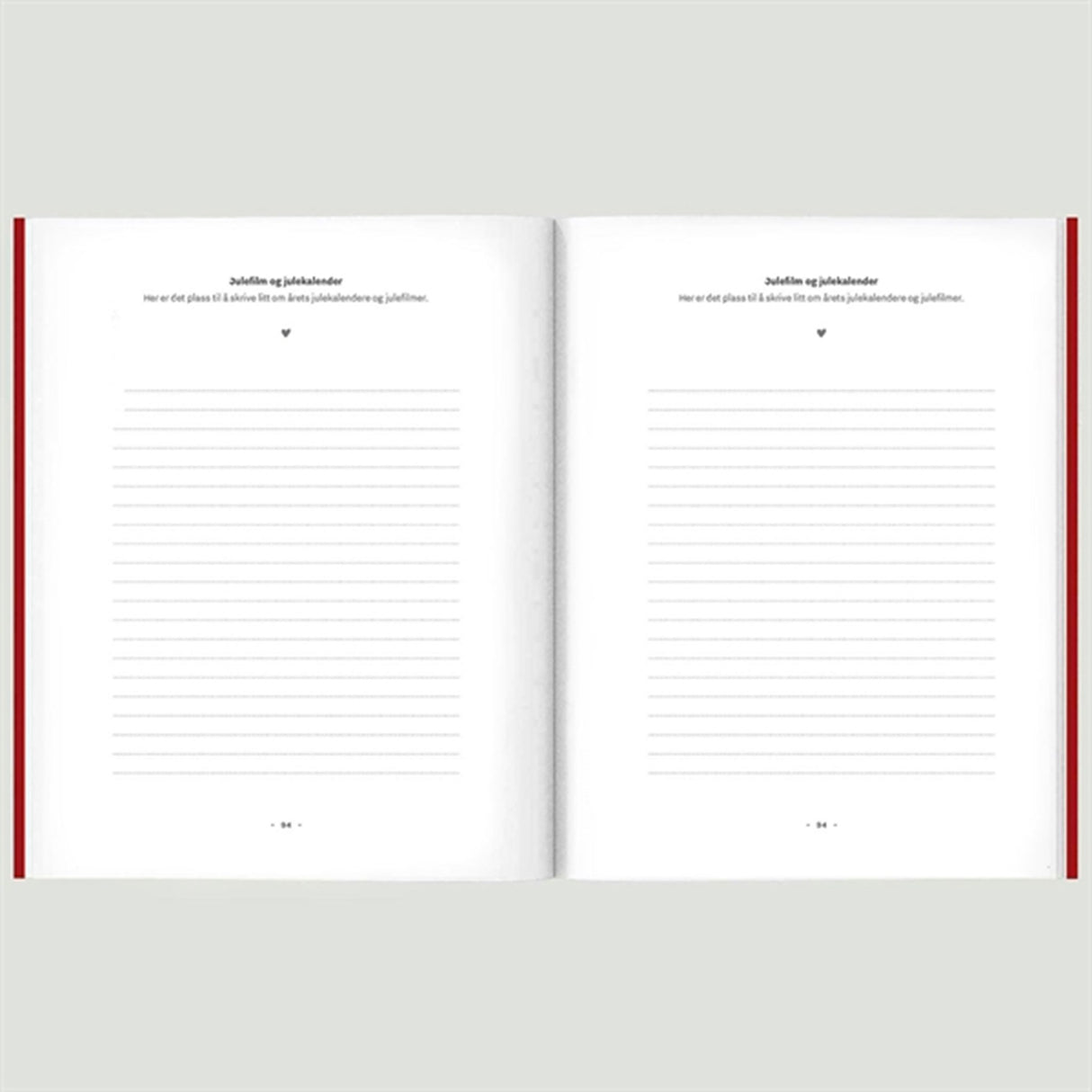 WITHWHITE Juleminner A5 Norsk