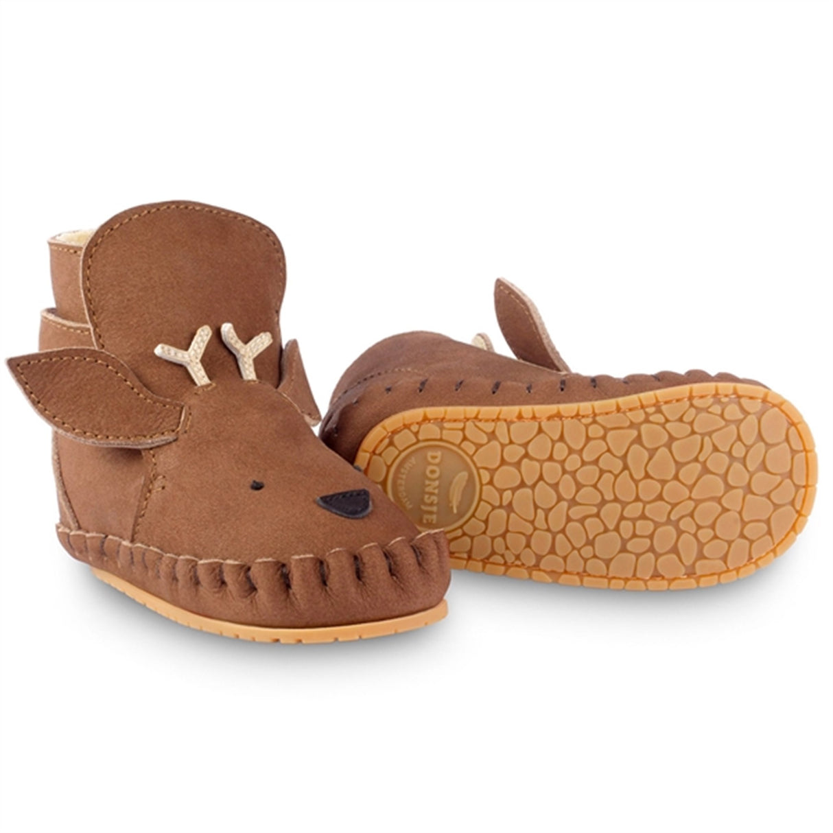 Donsje Baby Kapi Special Lining Futter Stag Hazelnut Nubuck
