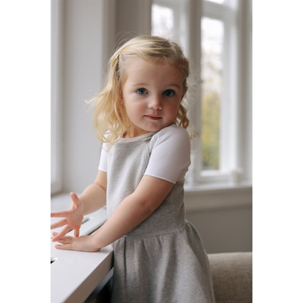 HOLMM Silver Shadow Kaya Strikk Spencerkjole