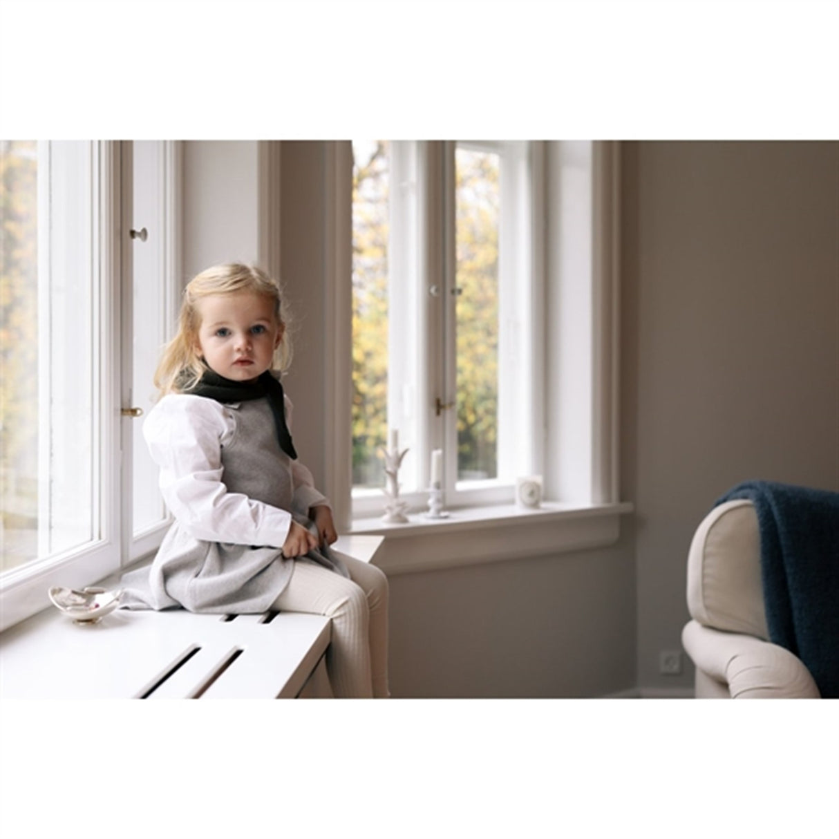 HOLMM Silver Shadow Kaya Strikk Spencerkjole