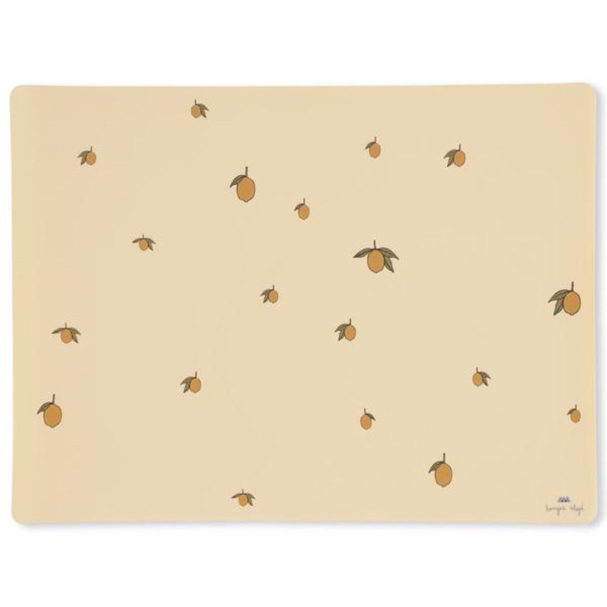 Konges Sløjd Silicone Dekkeserviett Lemon