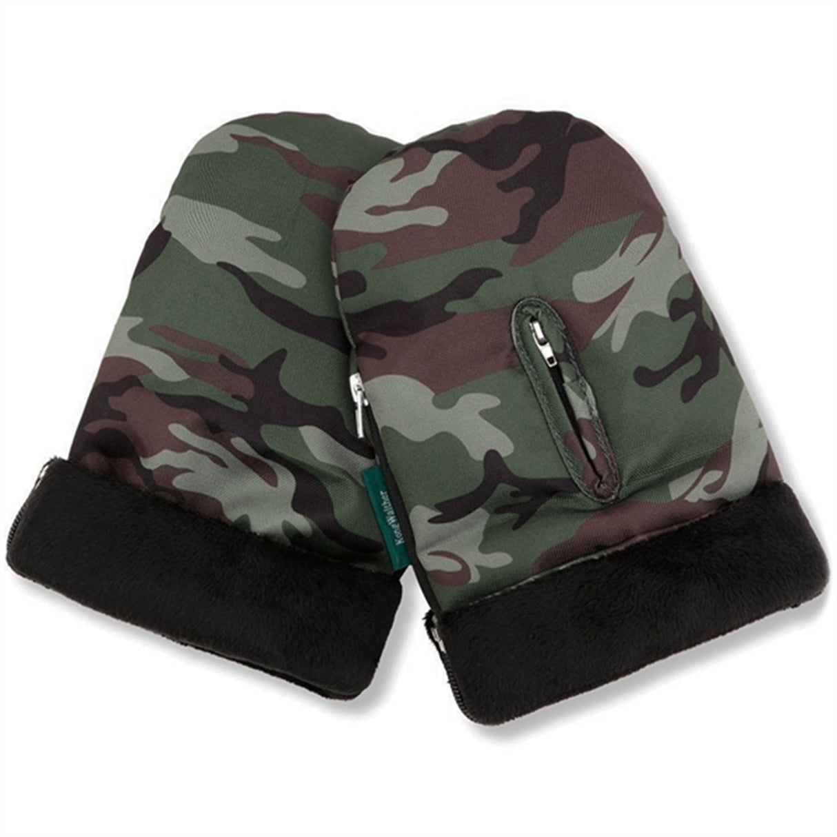 KongWalther Østerbro Barnevogn Hanske Camo