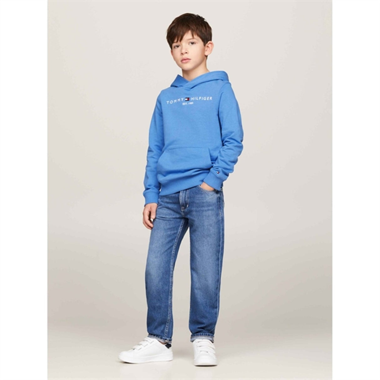 Tommy Hilfiger Essential Hettegenser Blue Spell