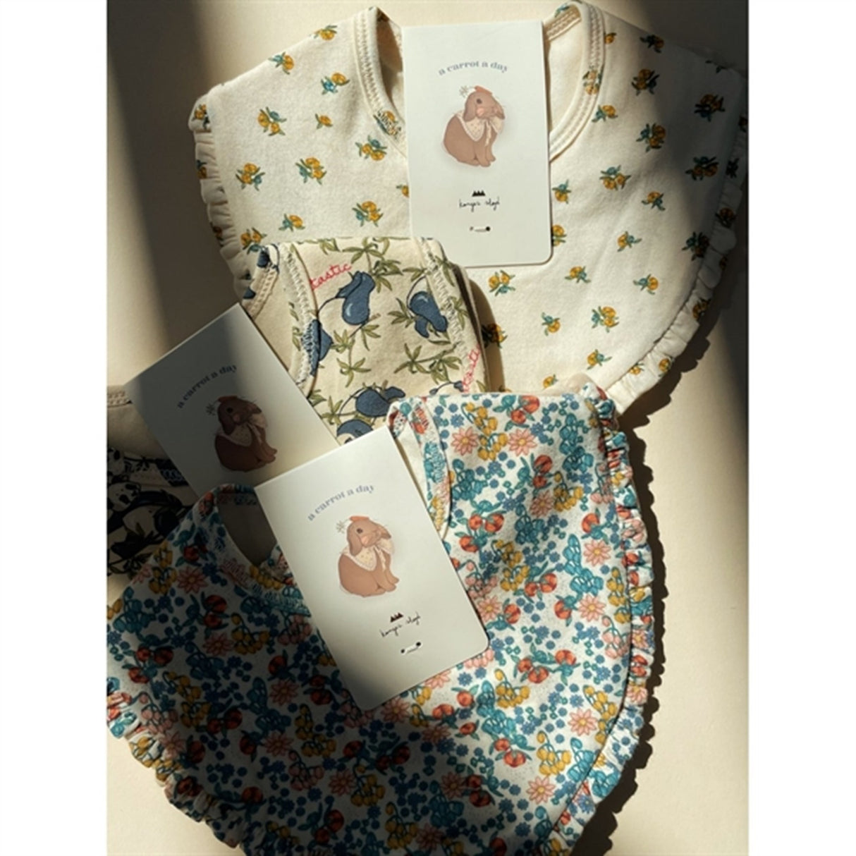 Konges Sløjd Smekke Basis 2-Pak Frill Bibi Fleur/Brazilian Sand