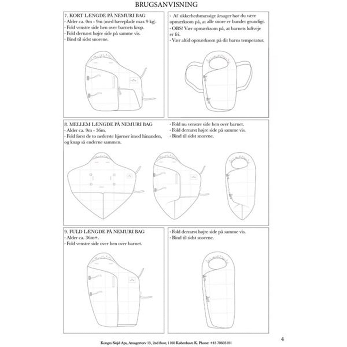 Konges Sløjd Nemuri Sovepose Beech