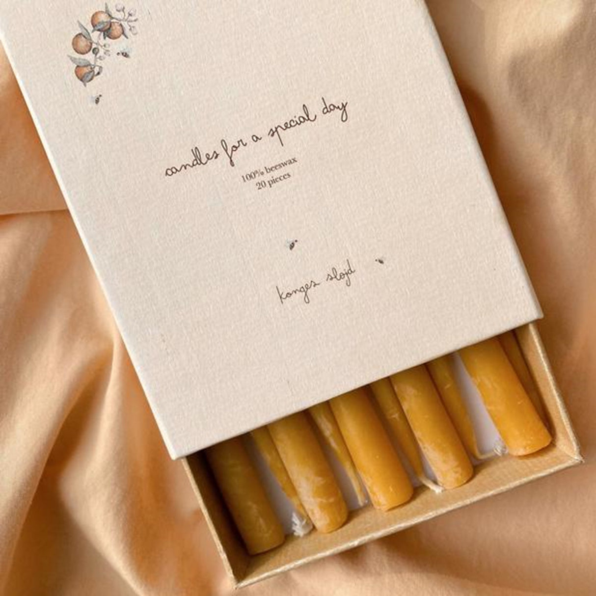 Konges Sløjd Lys 20-pak Nature