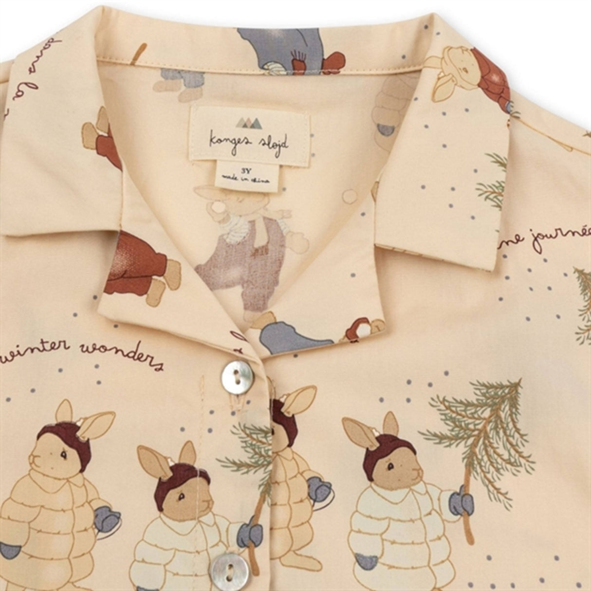 Konges Sløjd Pyjamas Tilly Kids Jour D'Hiver