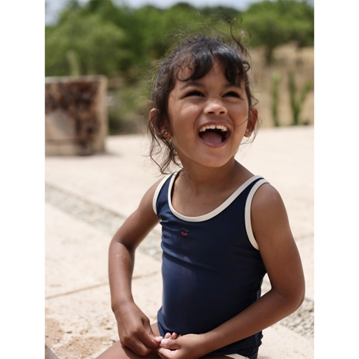 Konges Sløjd Dress Blue Manon Badedrakt