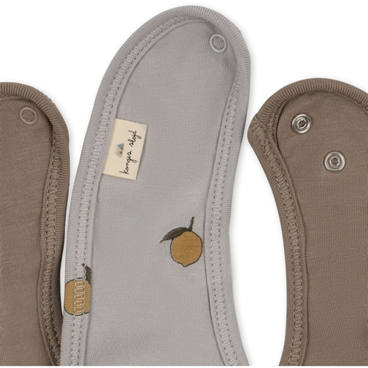 Konges Sløjd Lemon Harbor/Brindle Basic 2-Pak Smekke