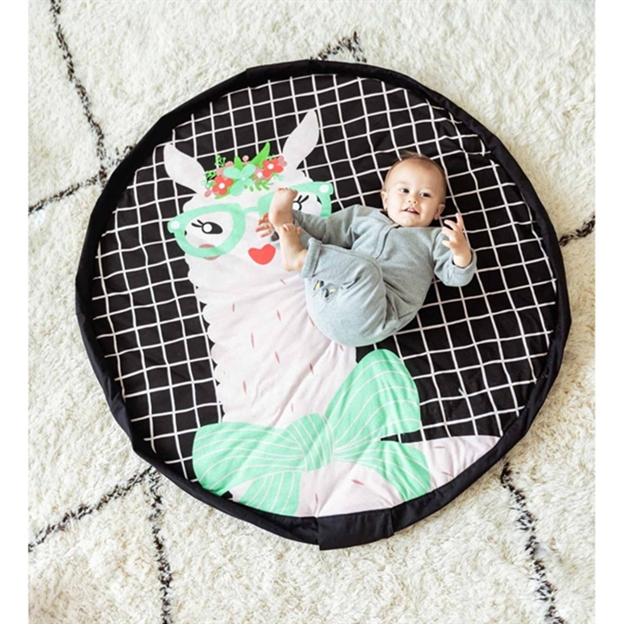 Play&Go 3-i-1 Leketeppe Soft Lama