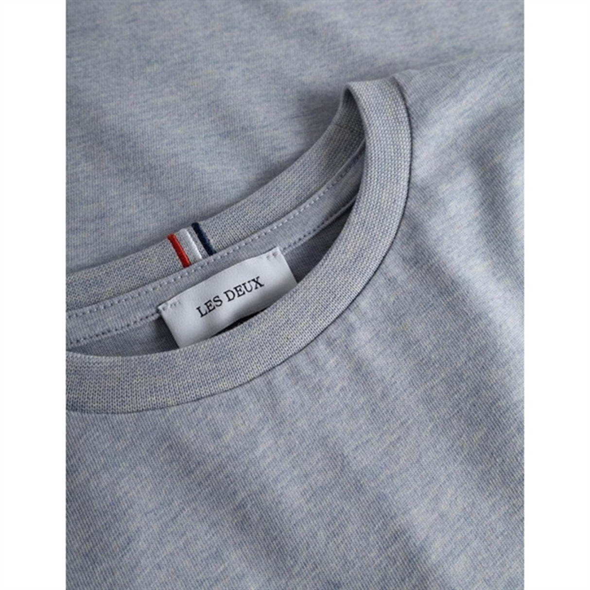 Les Deux Kids Summer Sky Melange/Orange Nørregaard T-Shirt