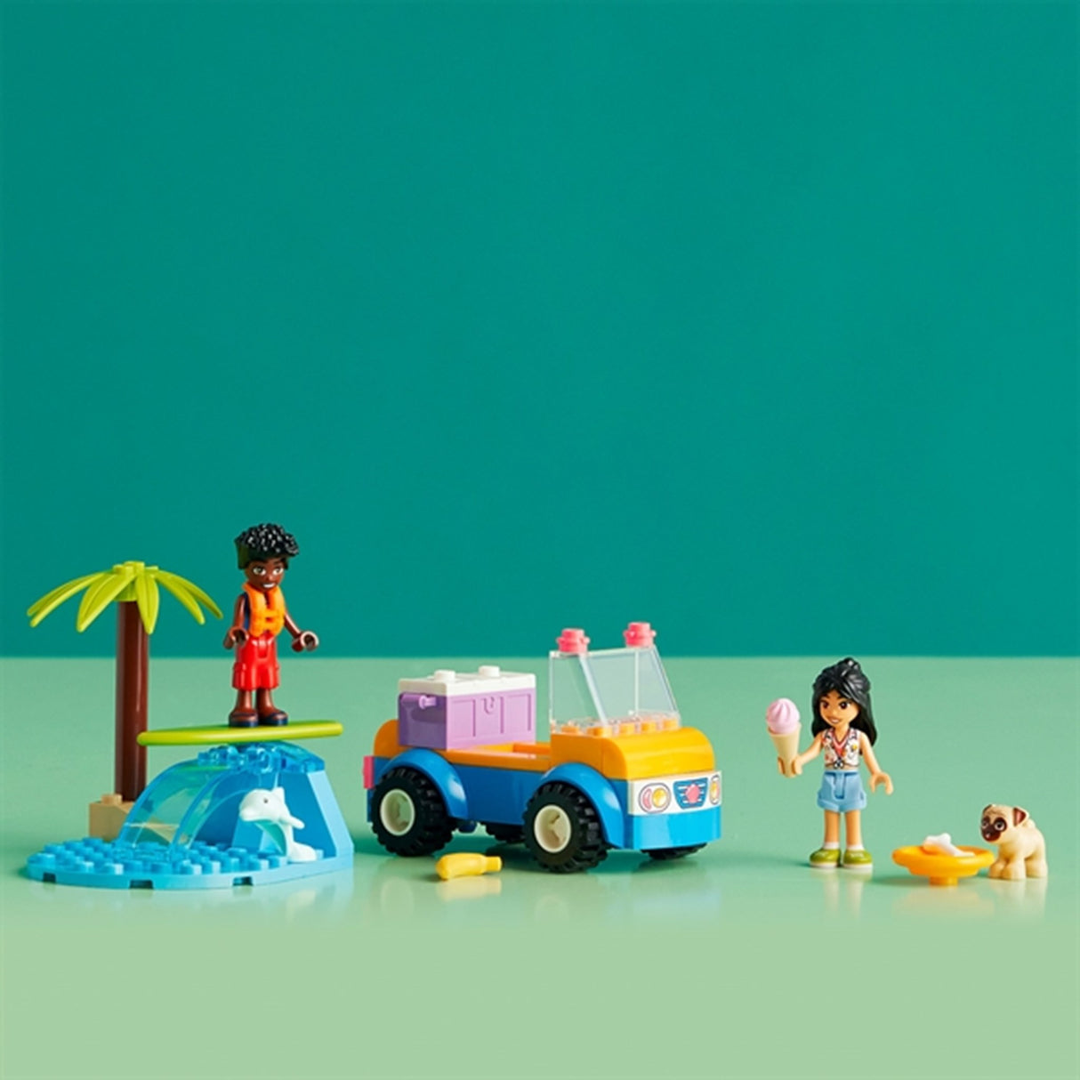 LEGO® Friends Strandmoro med Buggy