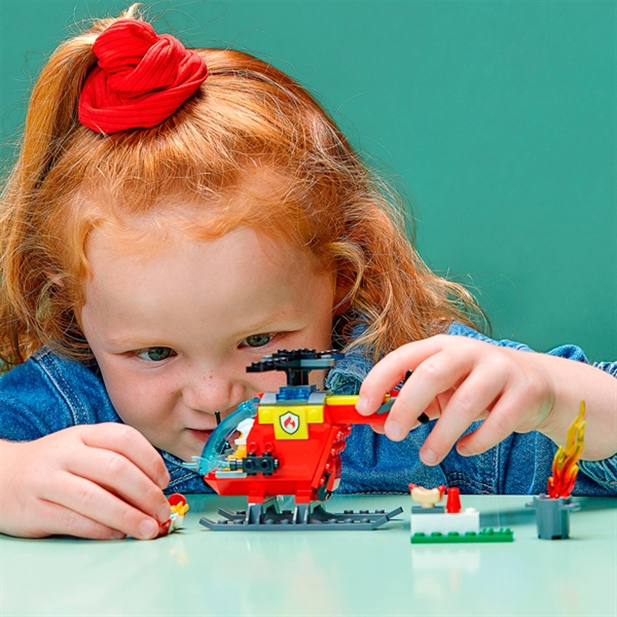 LEGO® City Brannhelikopter