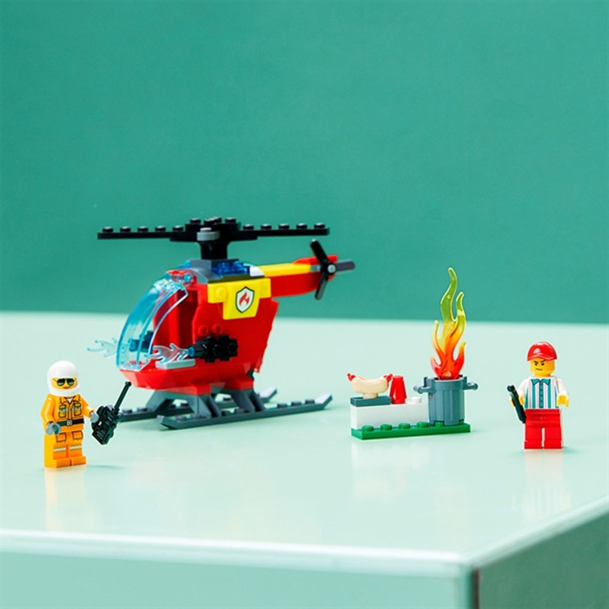 LEGO® City Brannhelikopter