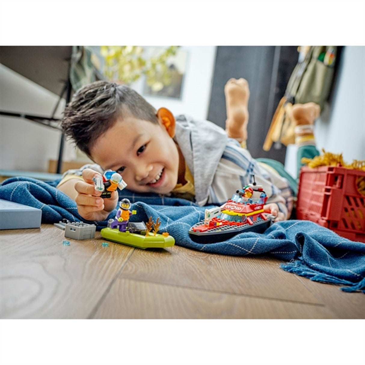 LEGO® City Brannvesenets Redningsbåt