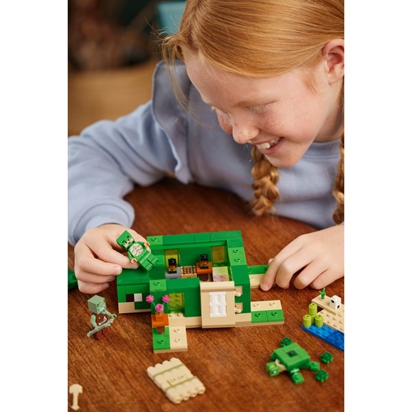 LEGO® Minecraft® Huset på Skilpaddestranden 3