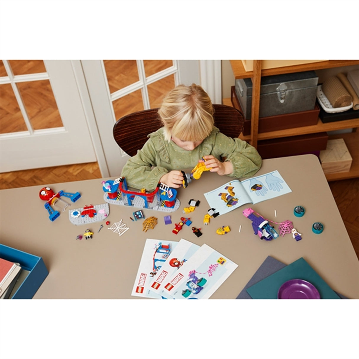 LEGO® Marvel Team Edderkoppens Spindelvev Hovedkvarter