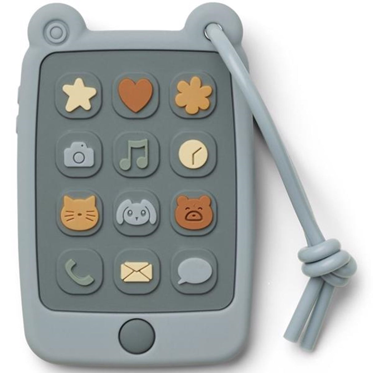 Liewood Teether Thomas Mobile Phone Sea Blue