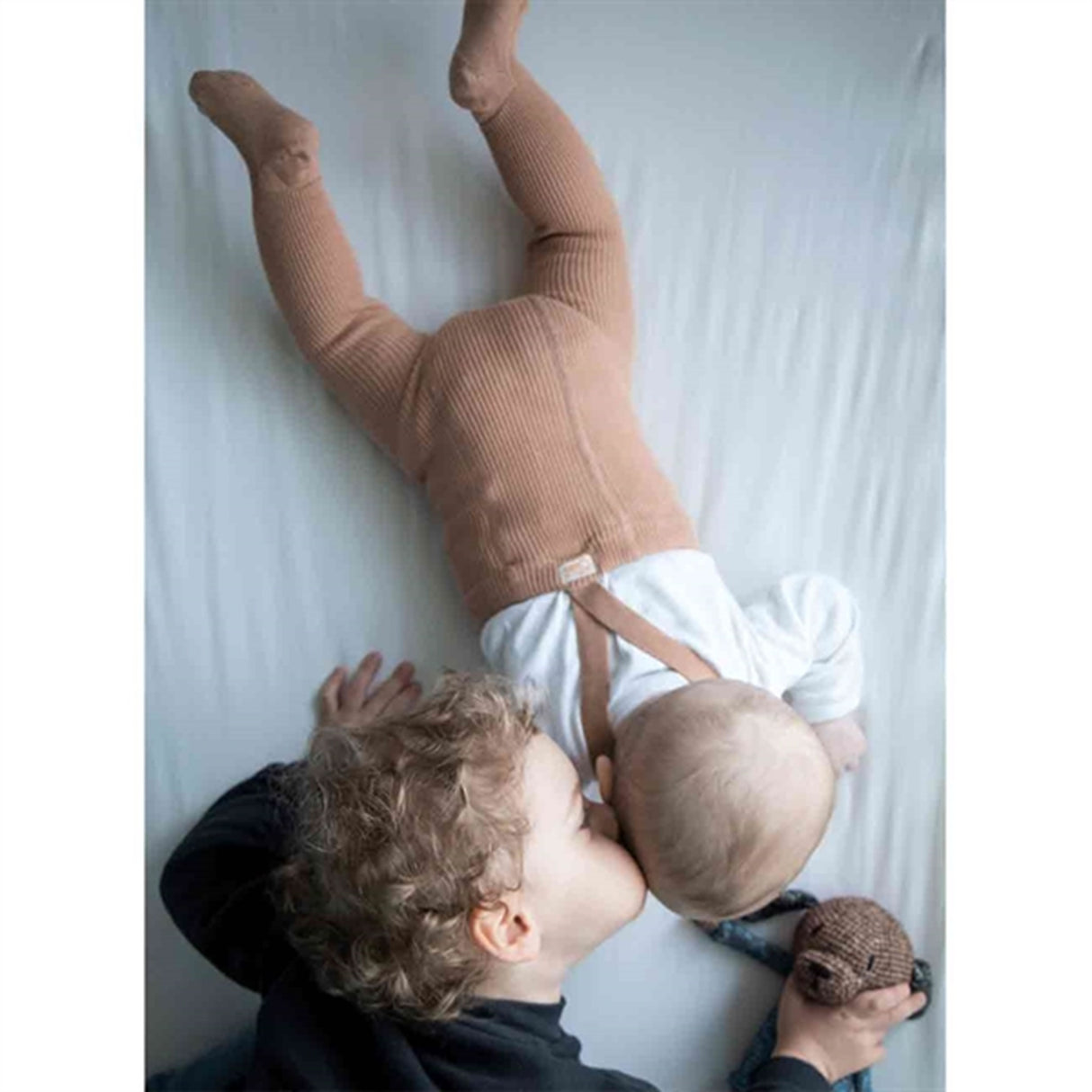 Silly Silas Footed Tights Light Brown