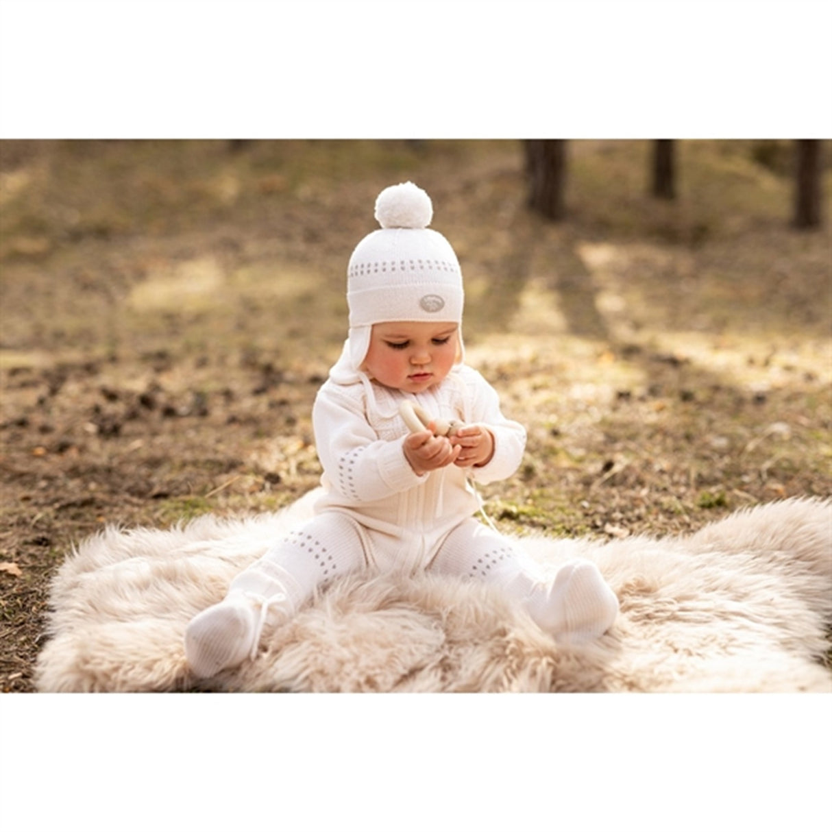 Lillelam Heldrakt Classic Hvid