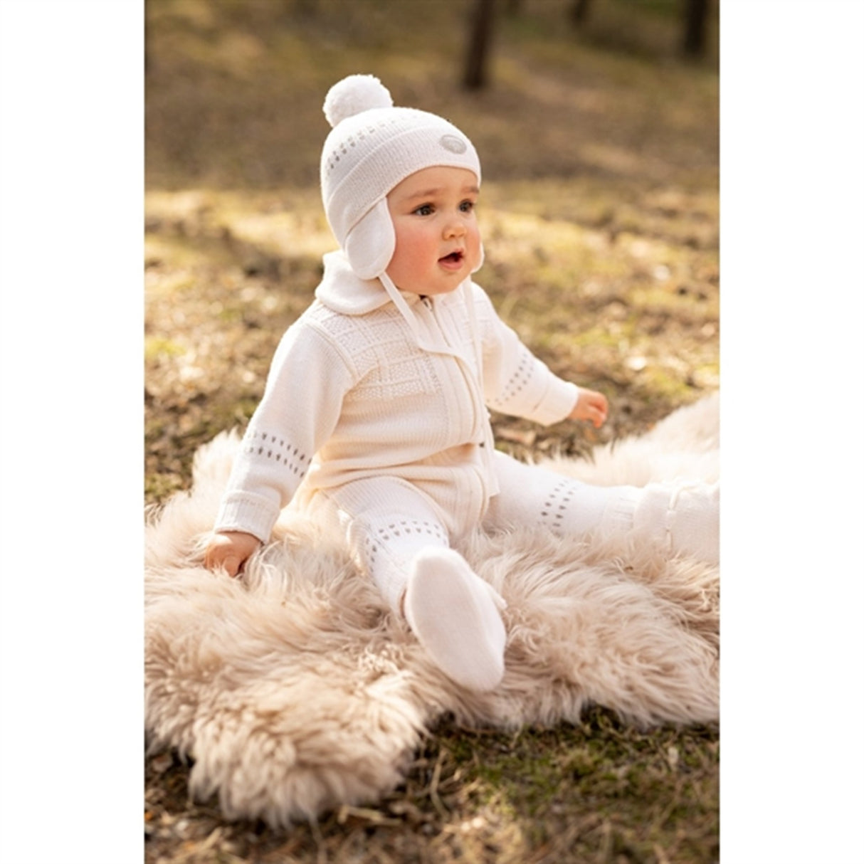 Lillelam Heldrakt Classic Hvid