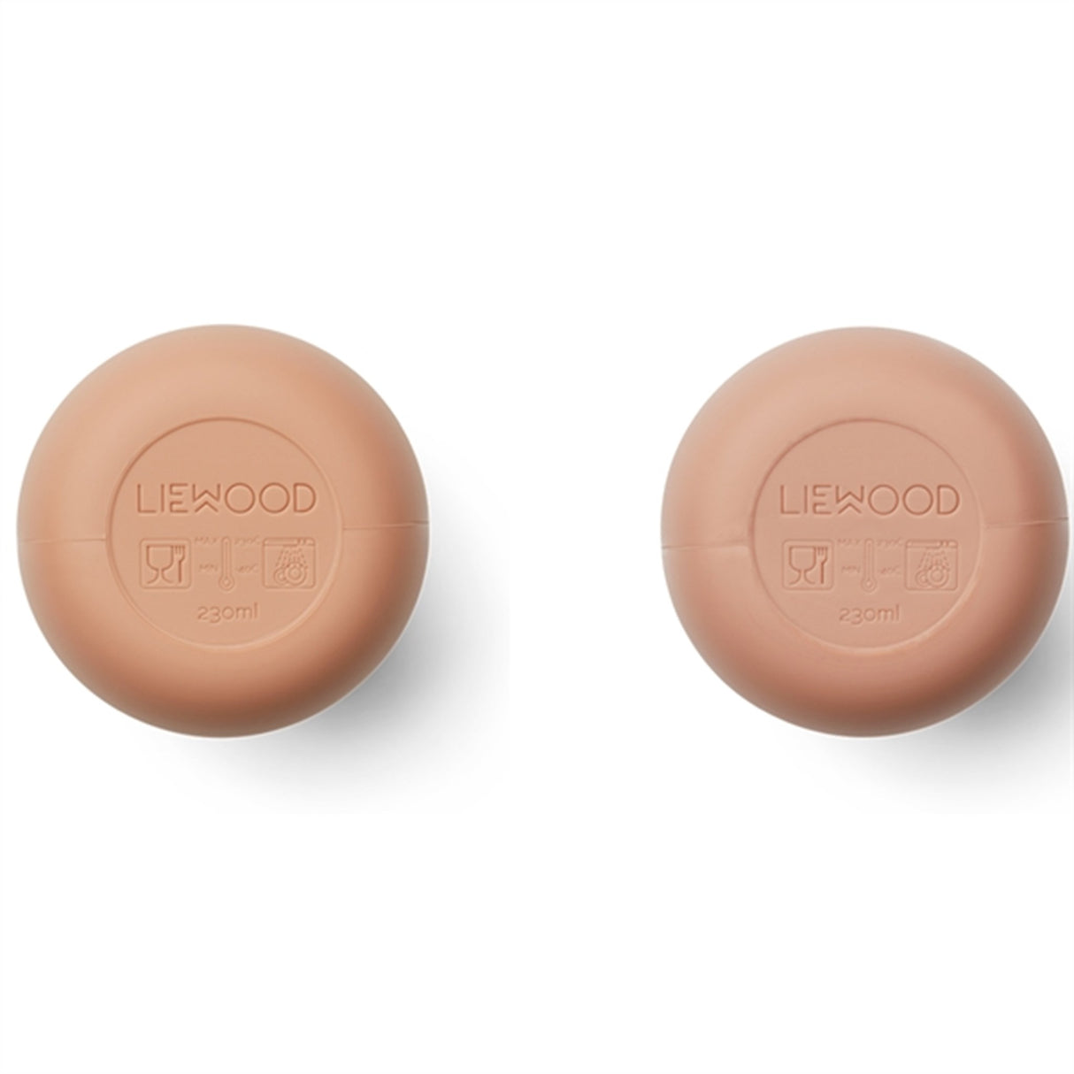 Liewood Ellis Sippy Silikonhode 2-Pak Tuscany Rose/Pale Tuscany