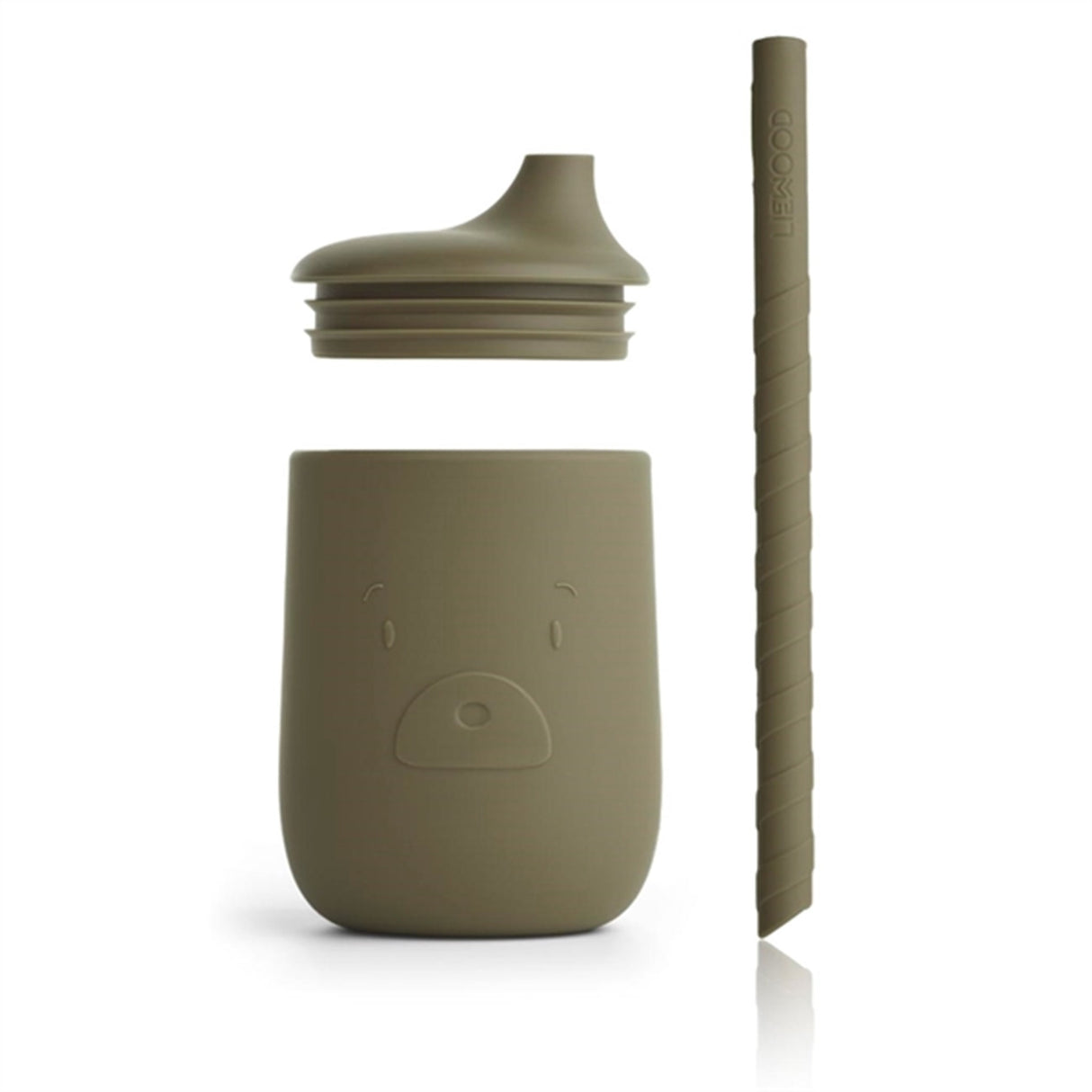 Liewood Ellis Silicone Kop Mr Bear Khaki
