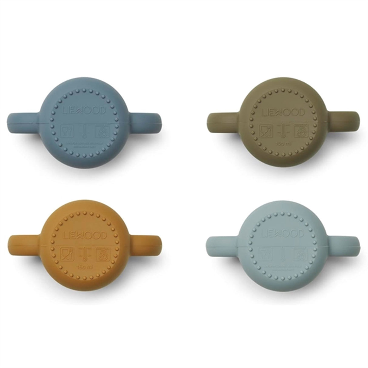 Liewood Gene Silicone Kop 4-Pak Bluse Multi Mix