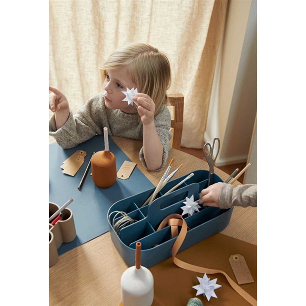 Liewood Hope Opbevaringskasse Whale Blue