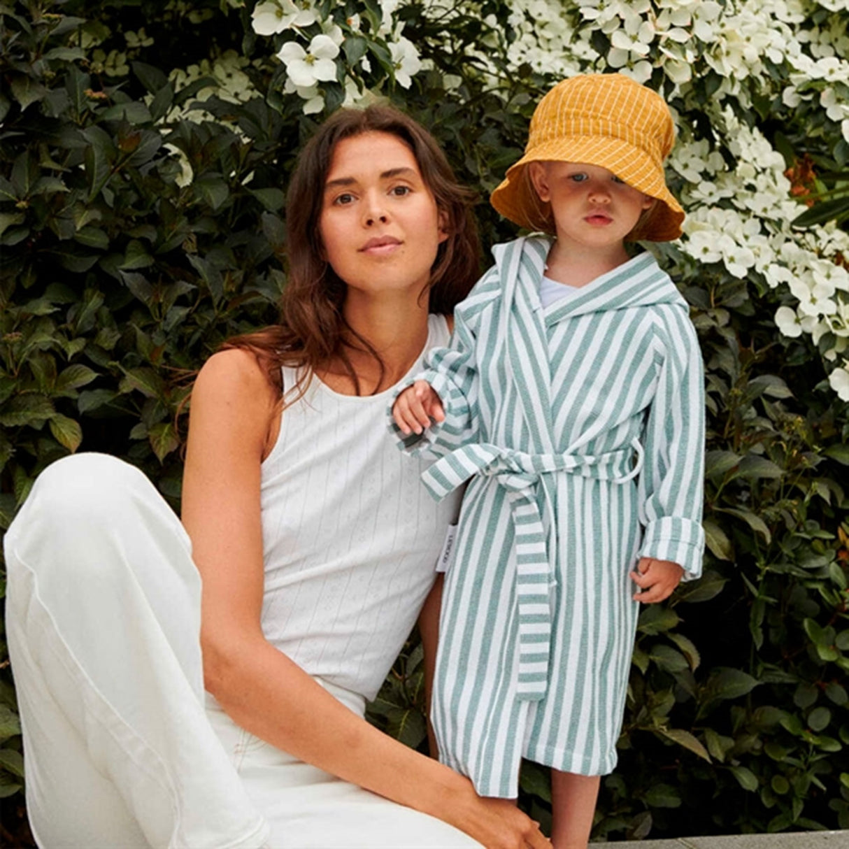 Liewood Sander Solhatt Y/D Golden Caramel/White