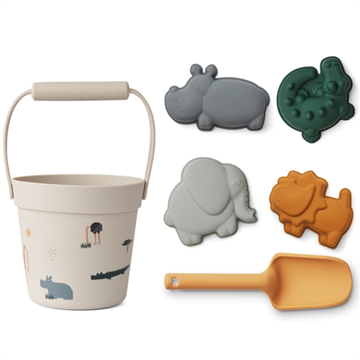 Liewood Dante Strandsett Safari Sandy Mix