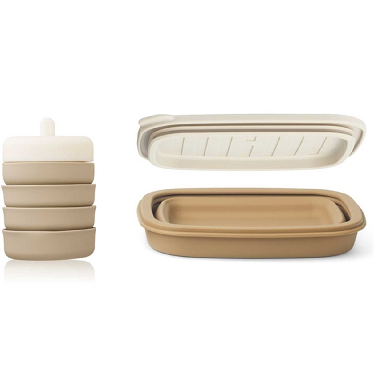 Liewood Jose On-The-Go Set Sandy/Oat Mix 2