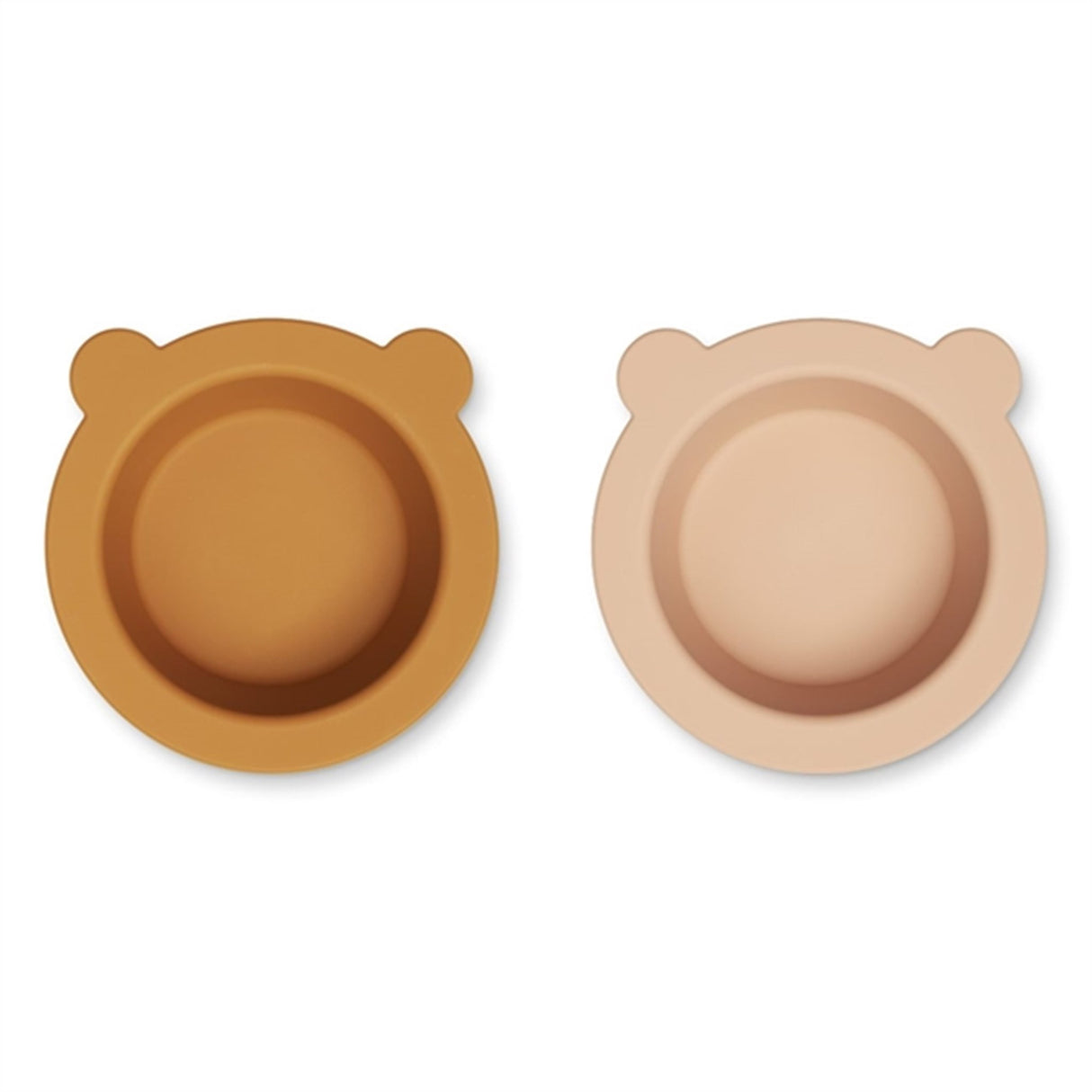 Liewood Skål 2-pak Mustard / Tuscany Rose Mix