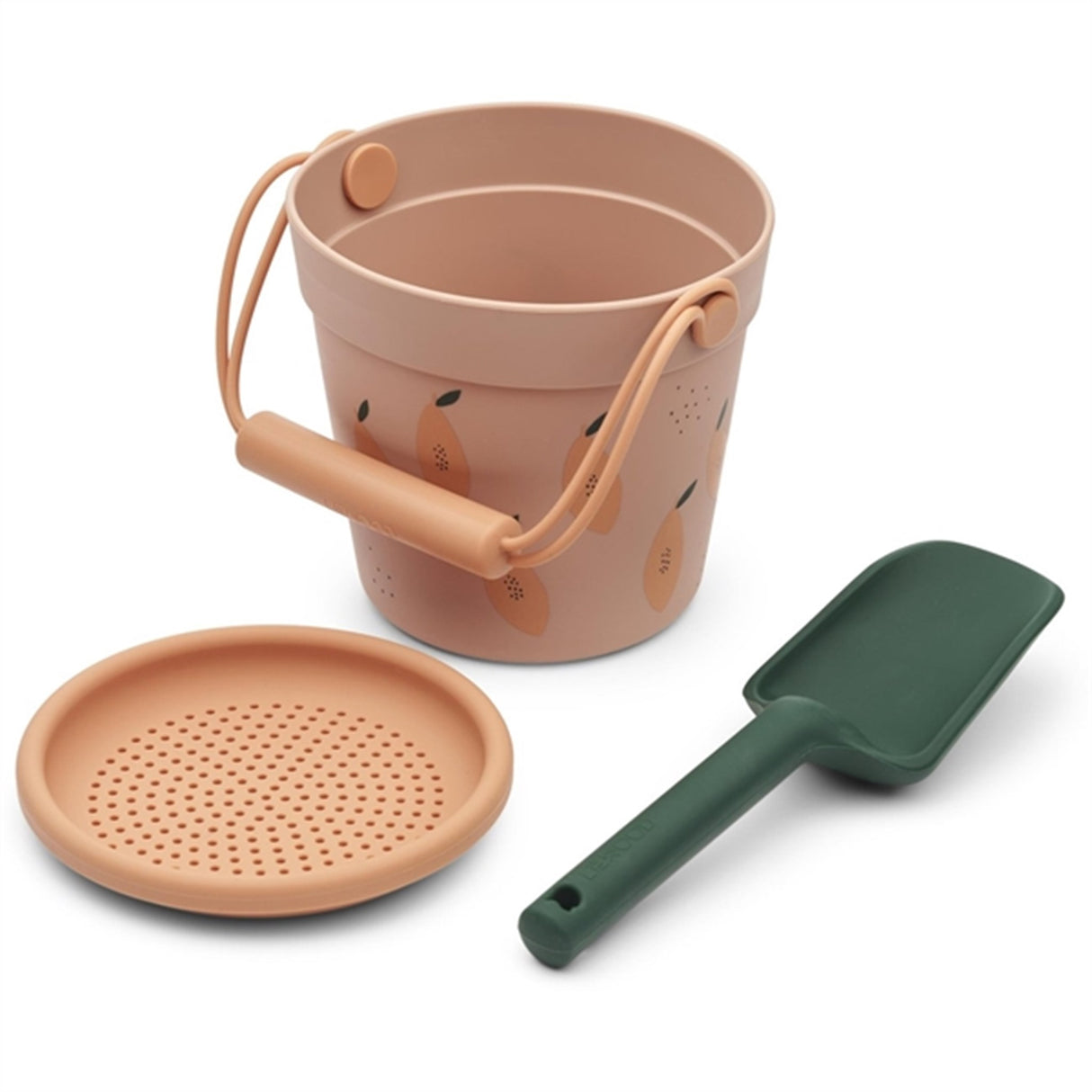 Liewood Elmo Strandsett Papaya Pale Tuscany