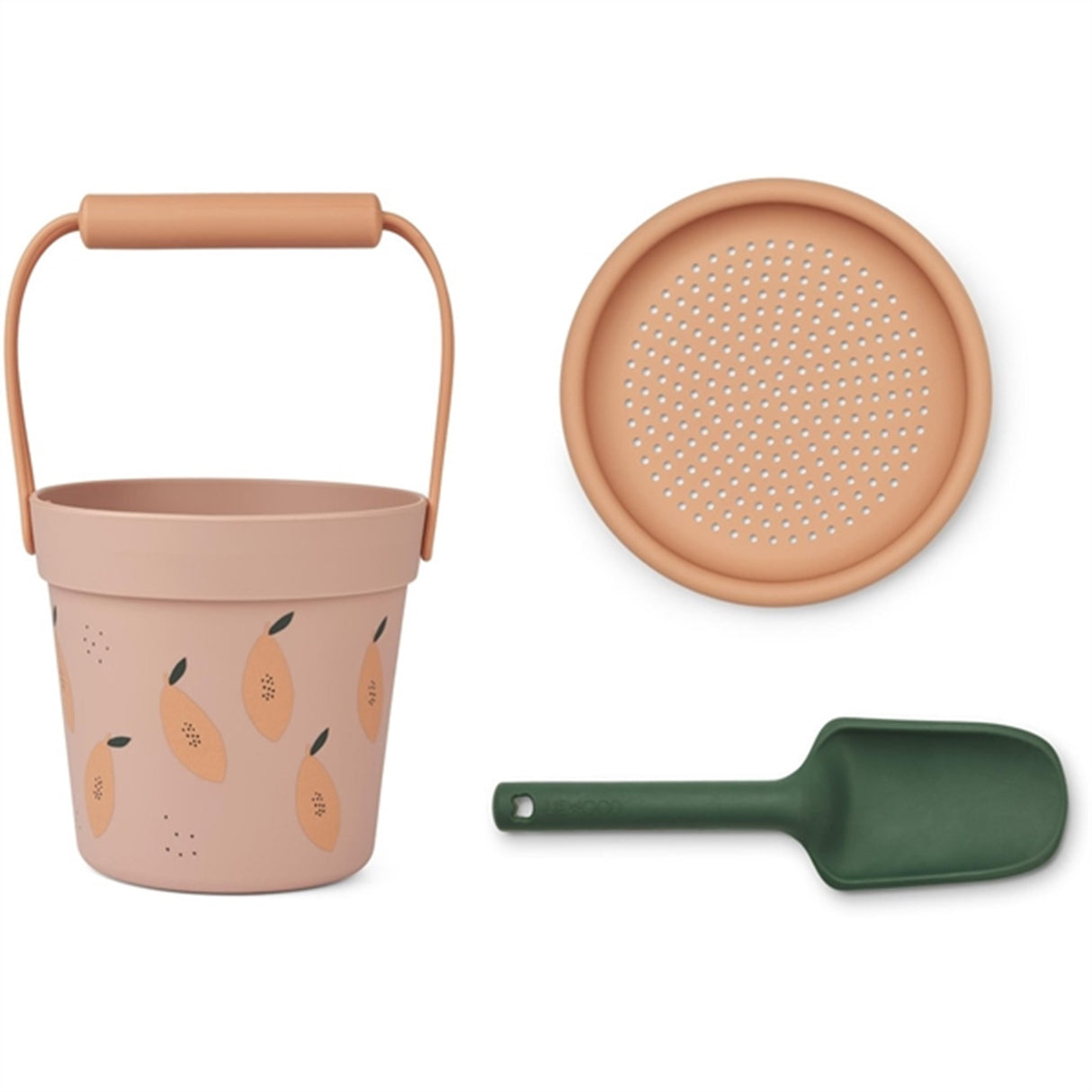 Liewood Elmo Strandsett Papaya Pale Tuscany