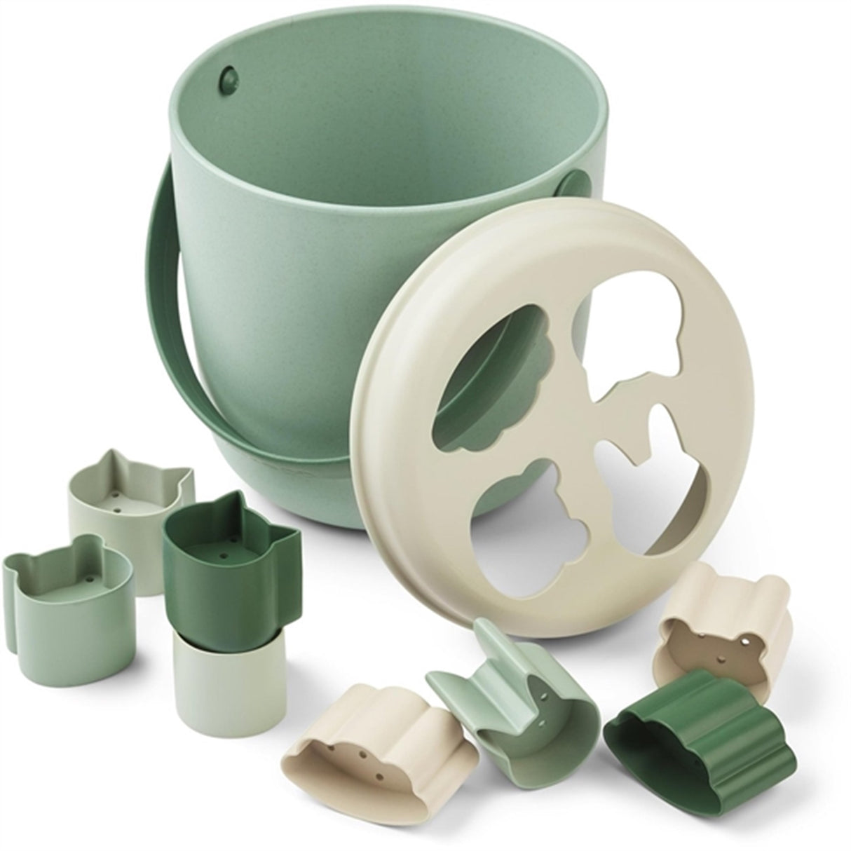 Liewood Jorn Strandbøtte Peppermint Multi Mix