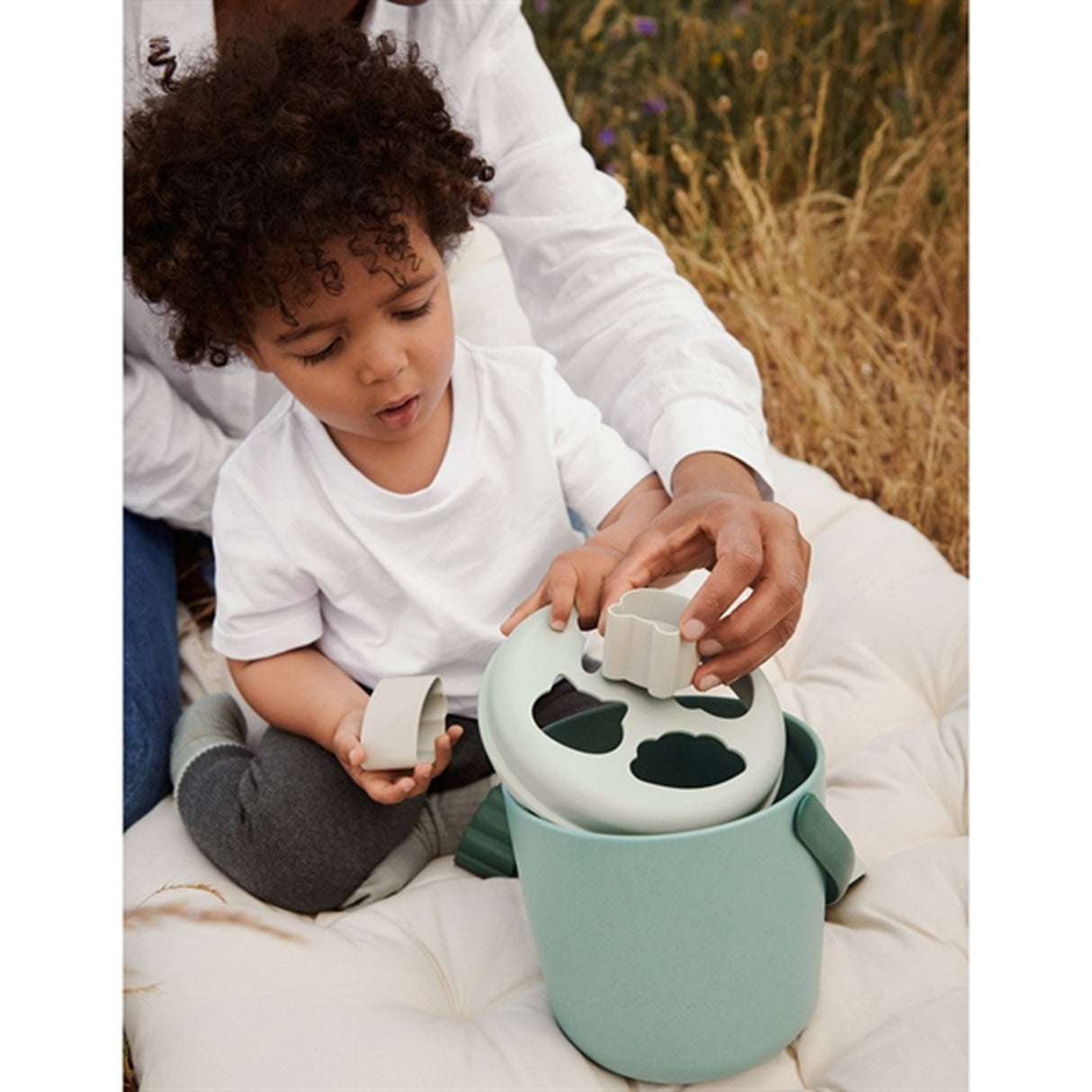 Liewood Jorn Strandbøtte Peppermint Multi Mix