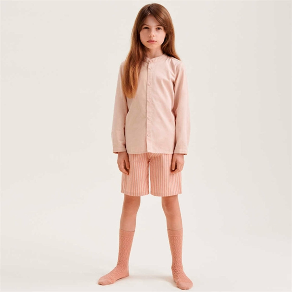 Liewood Monori Y/D Stripe Shorts Y/D Stripes Tuscany Rose/Creme De La Creme