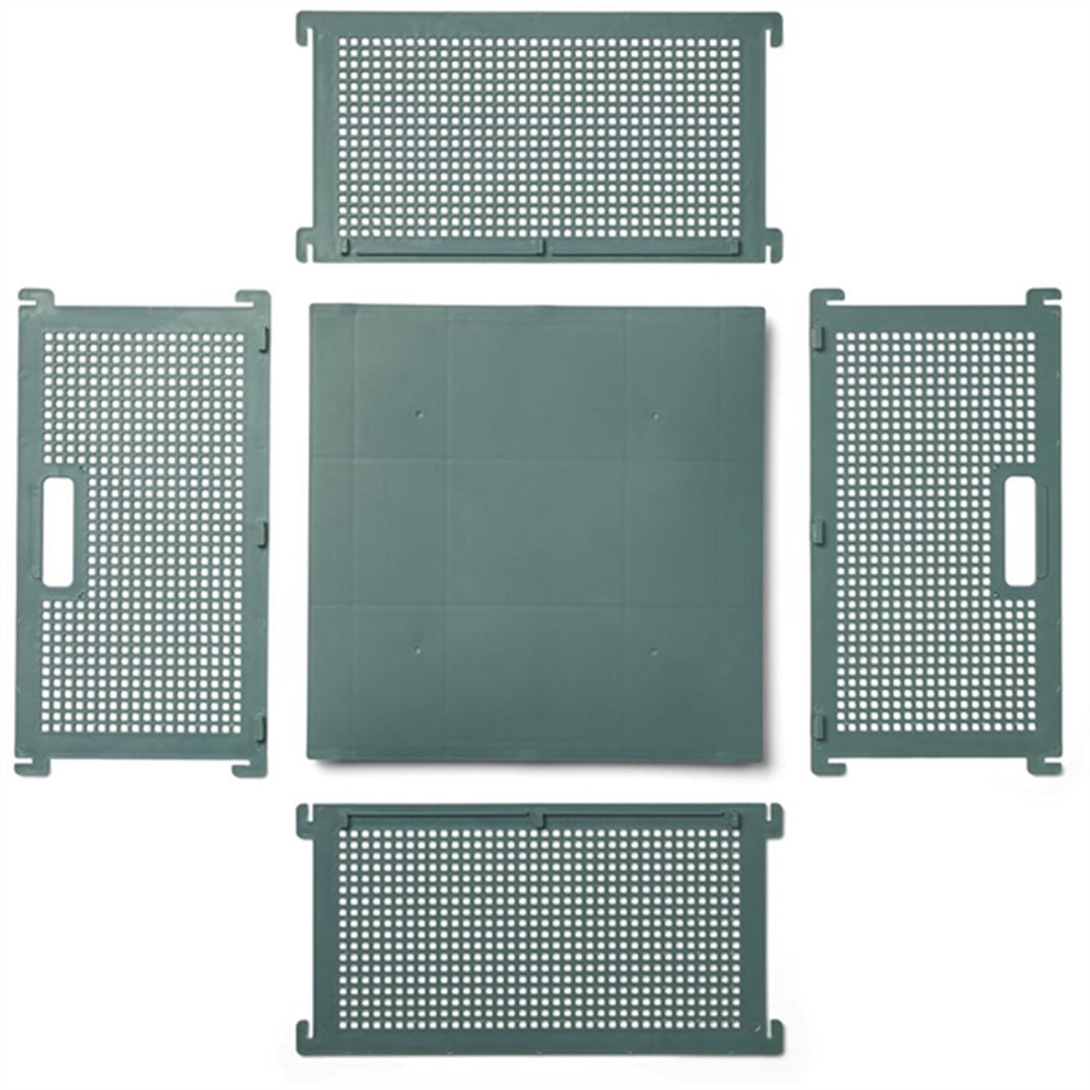 Liewood Dirch Oppbevaringskurv M Whale Blue