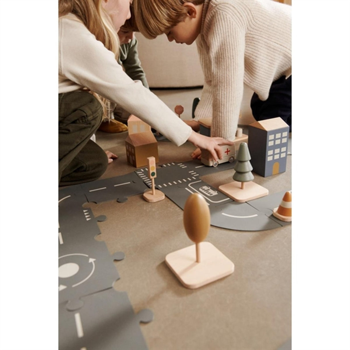 Liewood Village Biler 3-pakning Mustard Mix