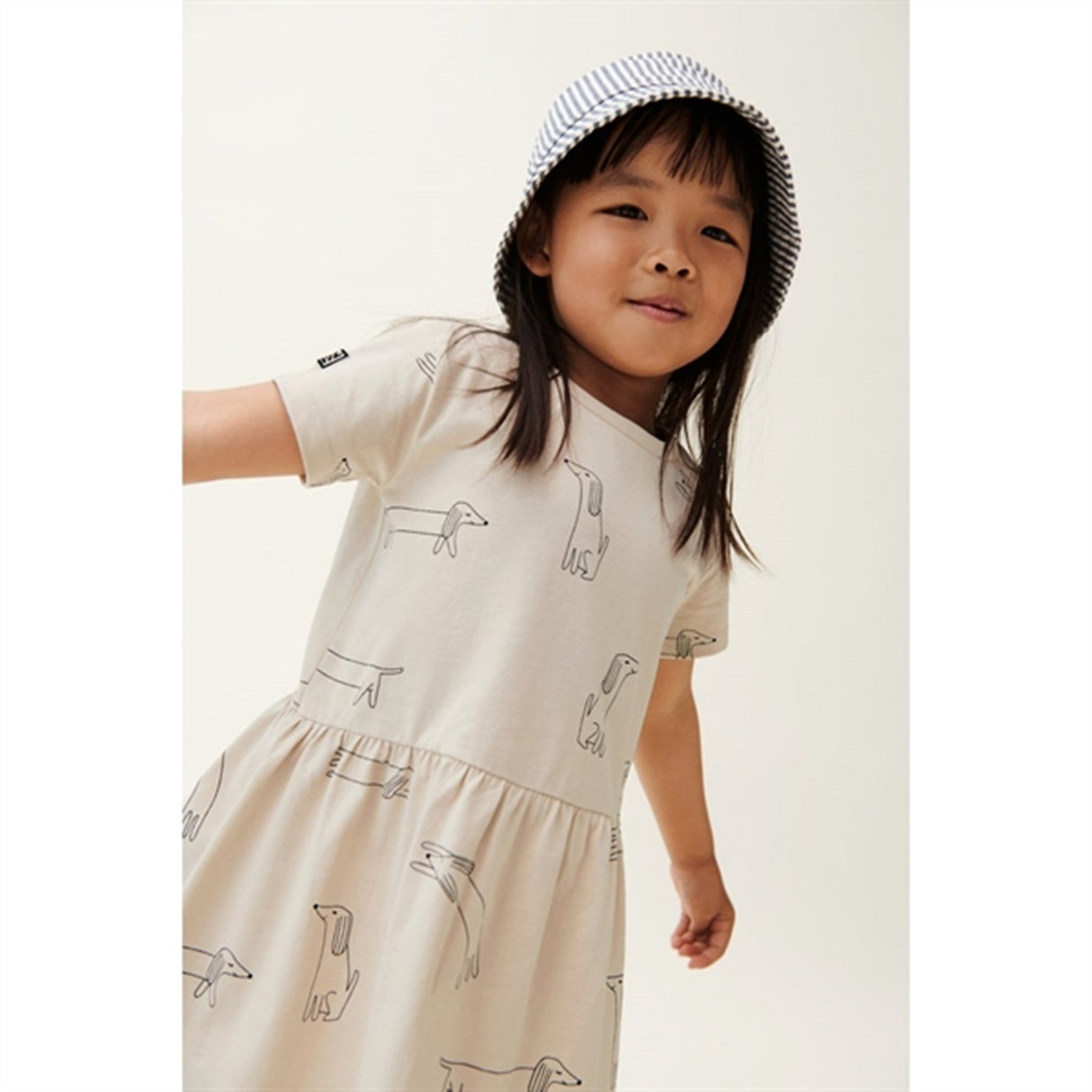 Liewood Salva Bøllehatt Y/D Stripe Whale Blue Creme De La Creme