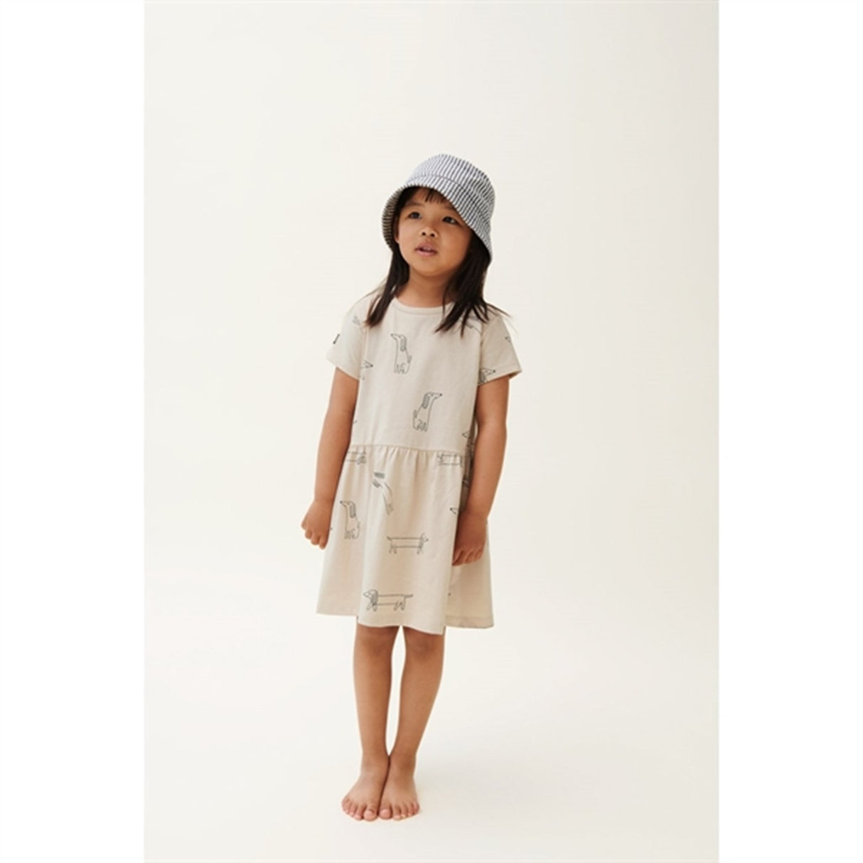 Liewood Salva Bøllehatt Y/D Stripe Whale Blue Creme De La Creme